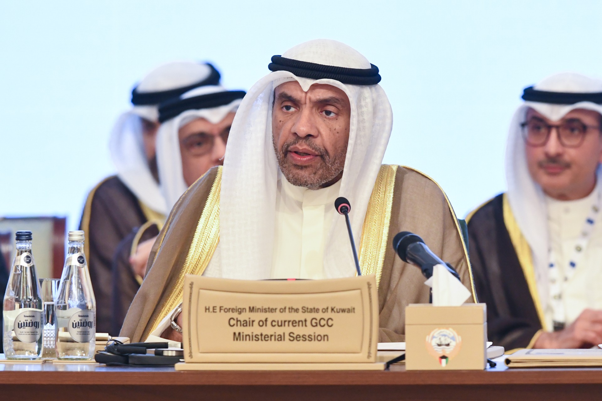 Le ministre des Affaires étrangères, Abdallah Al-Yahya.