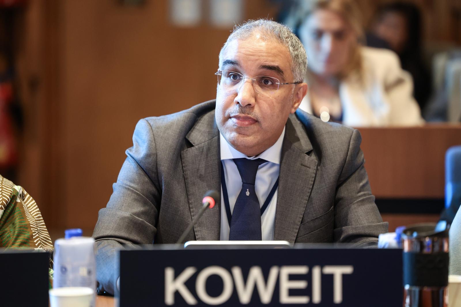 Le sous-secrétaire adjoint aux organisations internationales, Abdelaziz Al-Jarallah.