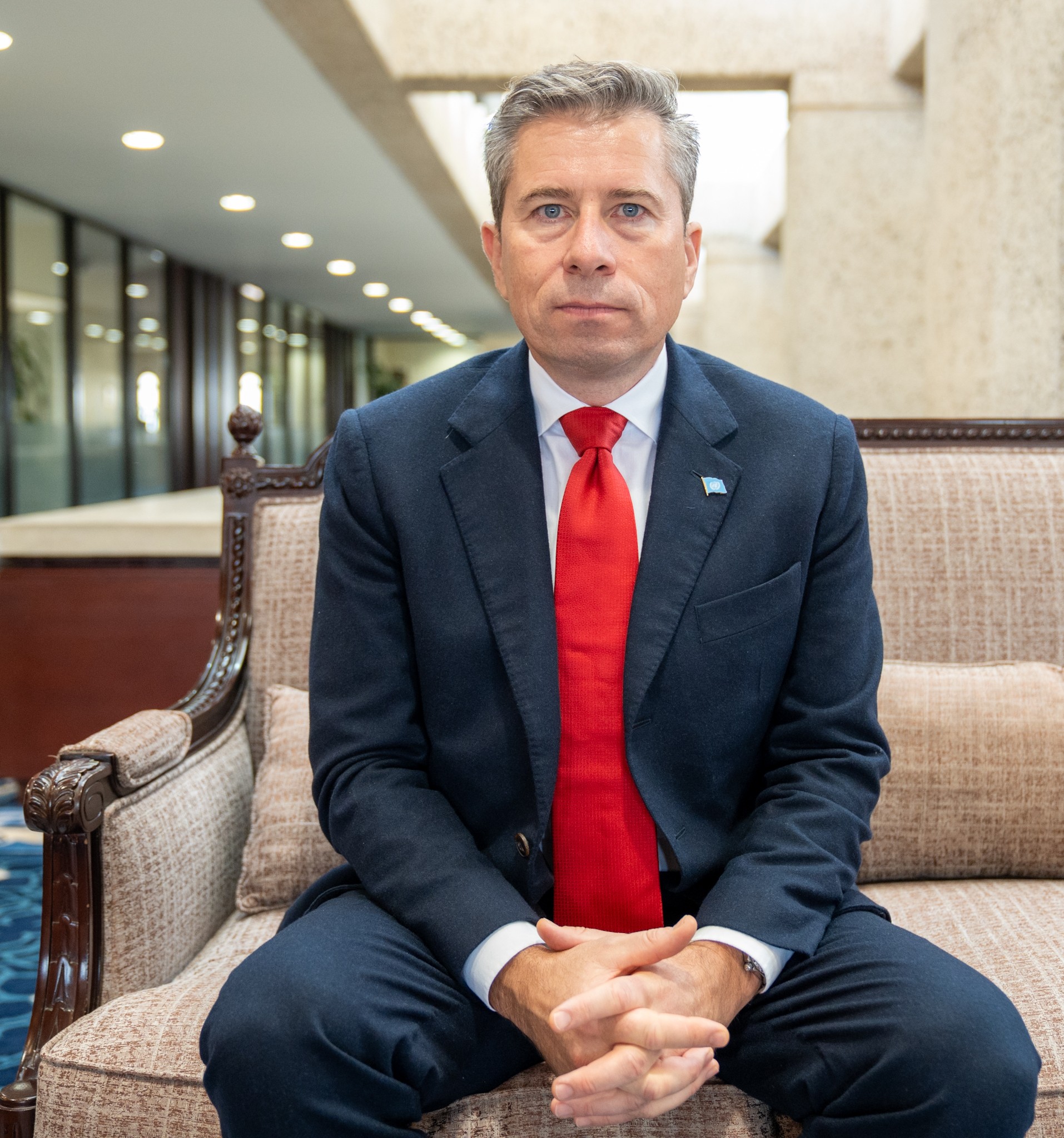 UN Under-Secretary-General for Humanitarian Affairs and Emergency Relief Coordinator, Tom Fletcher