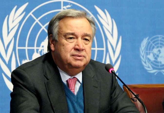UN Secretary General Antonio Guterres
