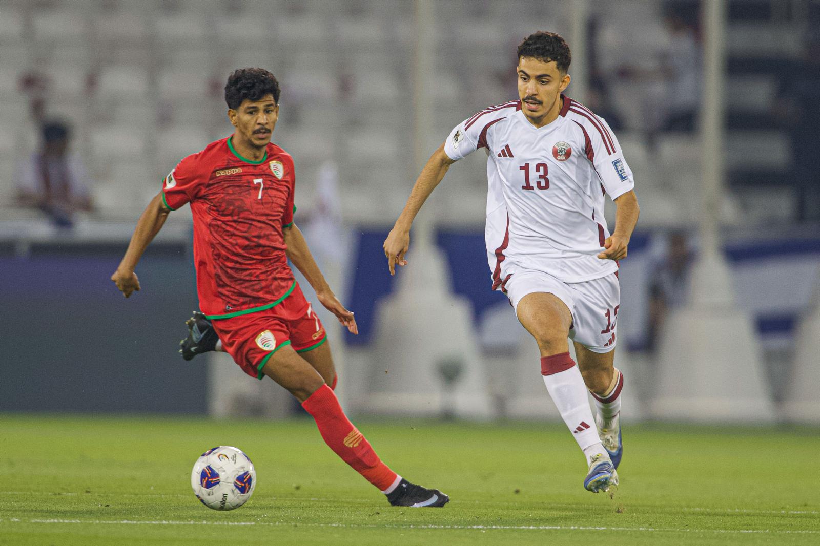 قطر وعمان تتعادلان بلا أهداف في التصفيات الآسيوية المؤهلة كأس العالم 2026
