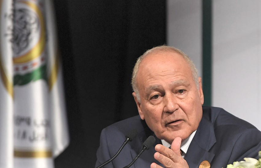Le secrétaire général de la Ligue arabe, Ahmad Aboul Gheit.