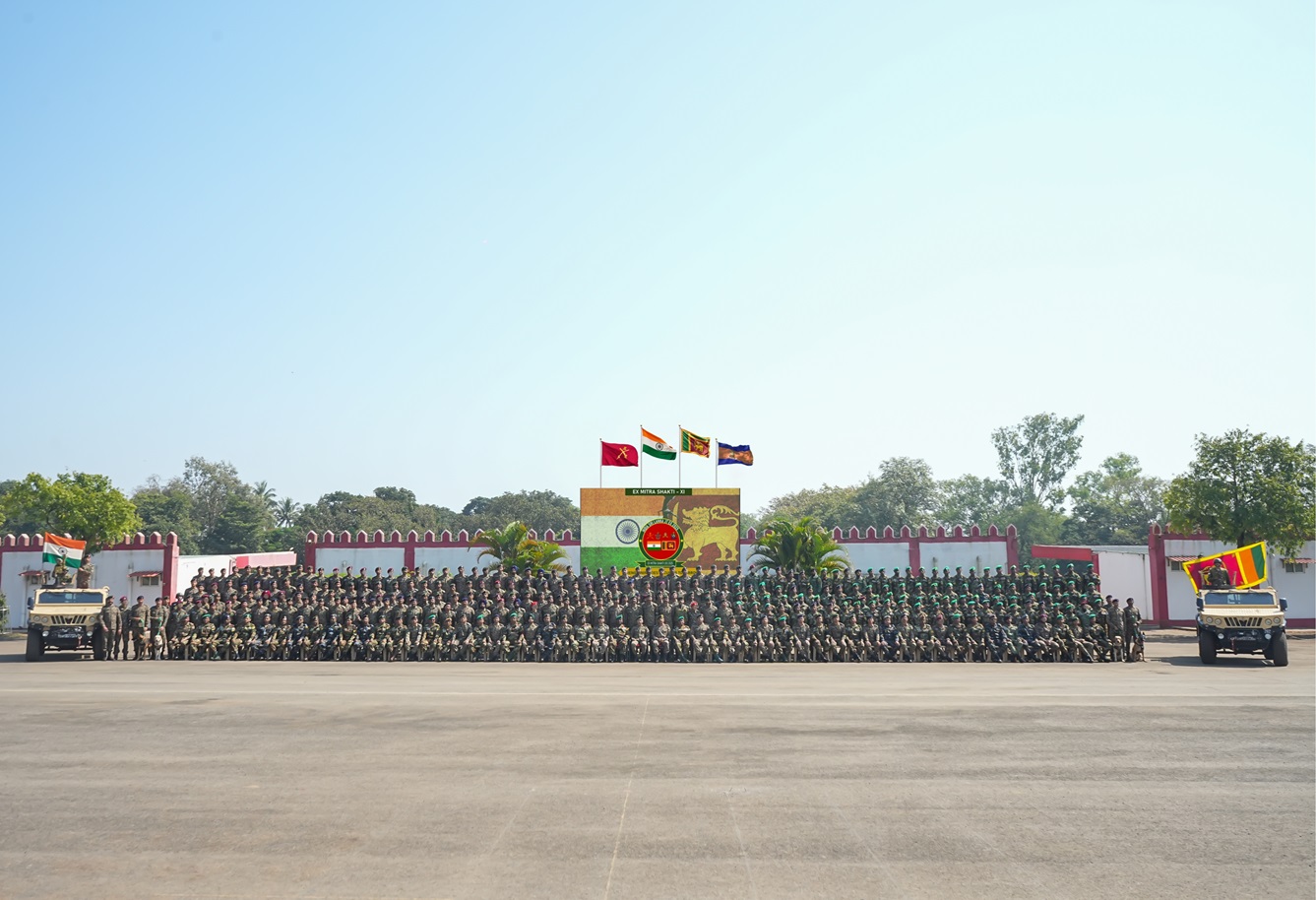 India-Sri Lanka military exercise kicks off