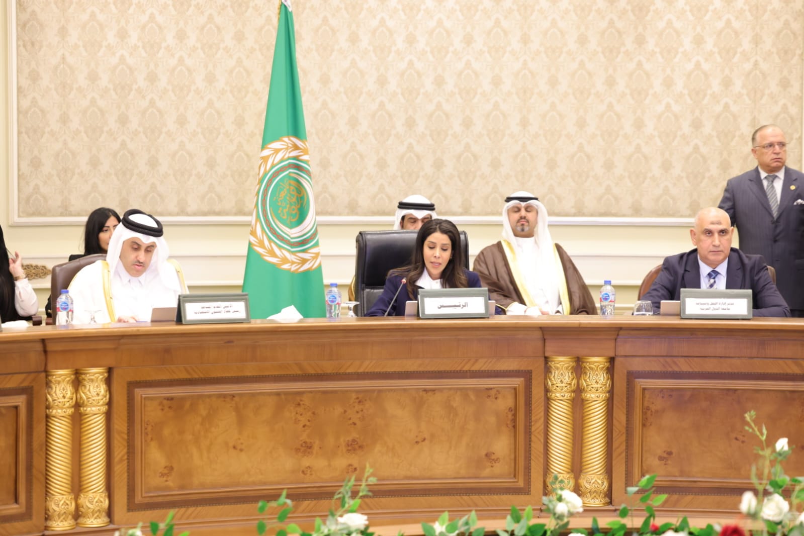 Minister of Public Works Dr. Noura Al-Mashaan chairs the 38th session of the Council of Arab Ministers of Transport