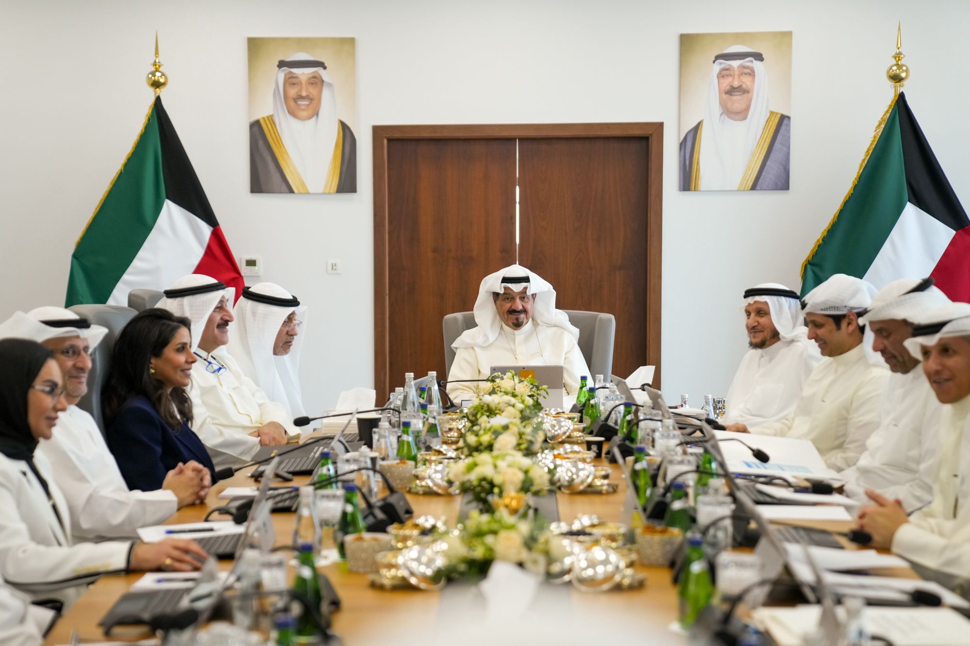 the Kuwaiti cabinet convened its weekly meeting