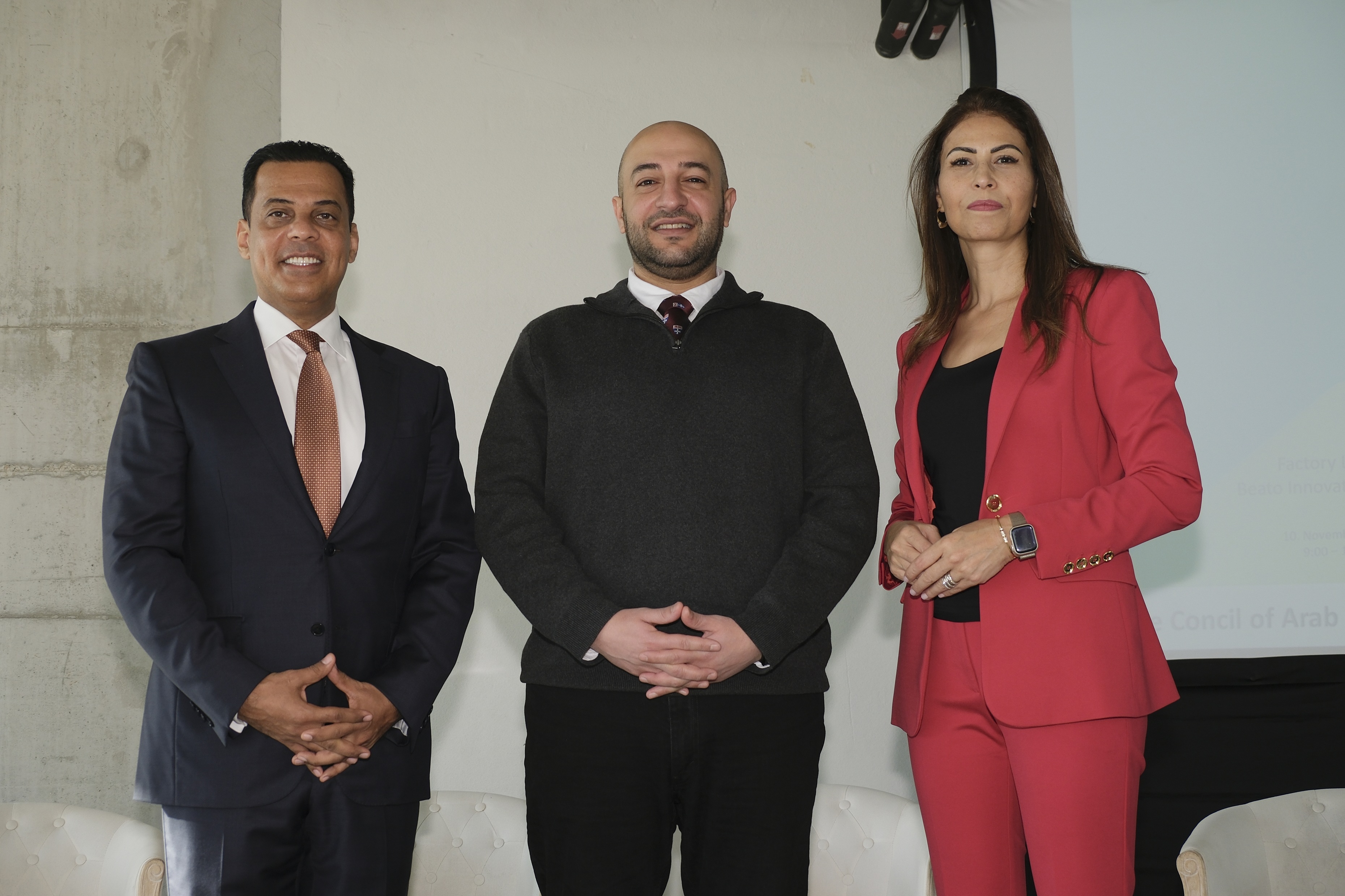 L'ambassadeur Hamad Al-Hazim, et l'ancien ministre Dawood Marafi