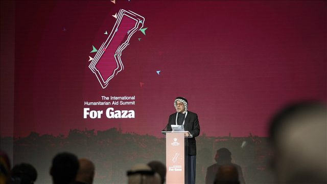 Le président du Comité populaire mondial pour le secours à Gaza, Essam Yousef