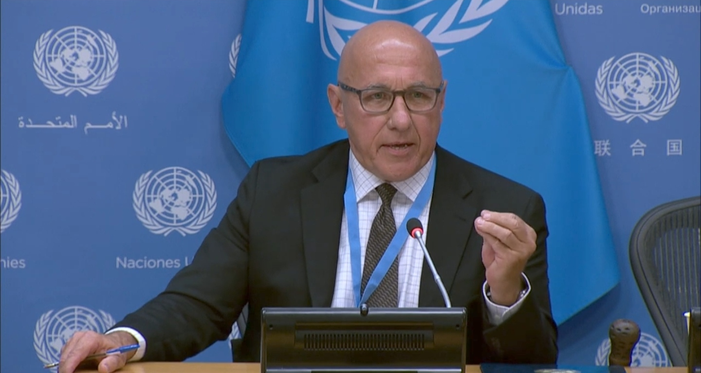 Le rapporteur spécial de ONU sur la situation des droits de l’Homme au Myanmar, Tom Andrews.