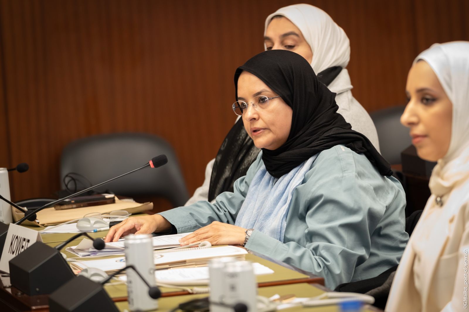 La directrice de la Cour des comptes, Nada Al-Sahli