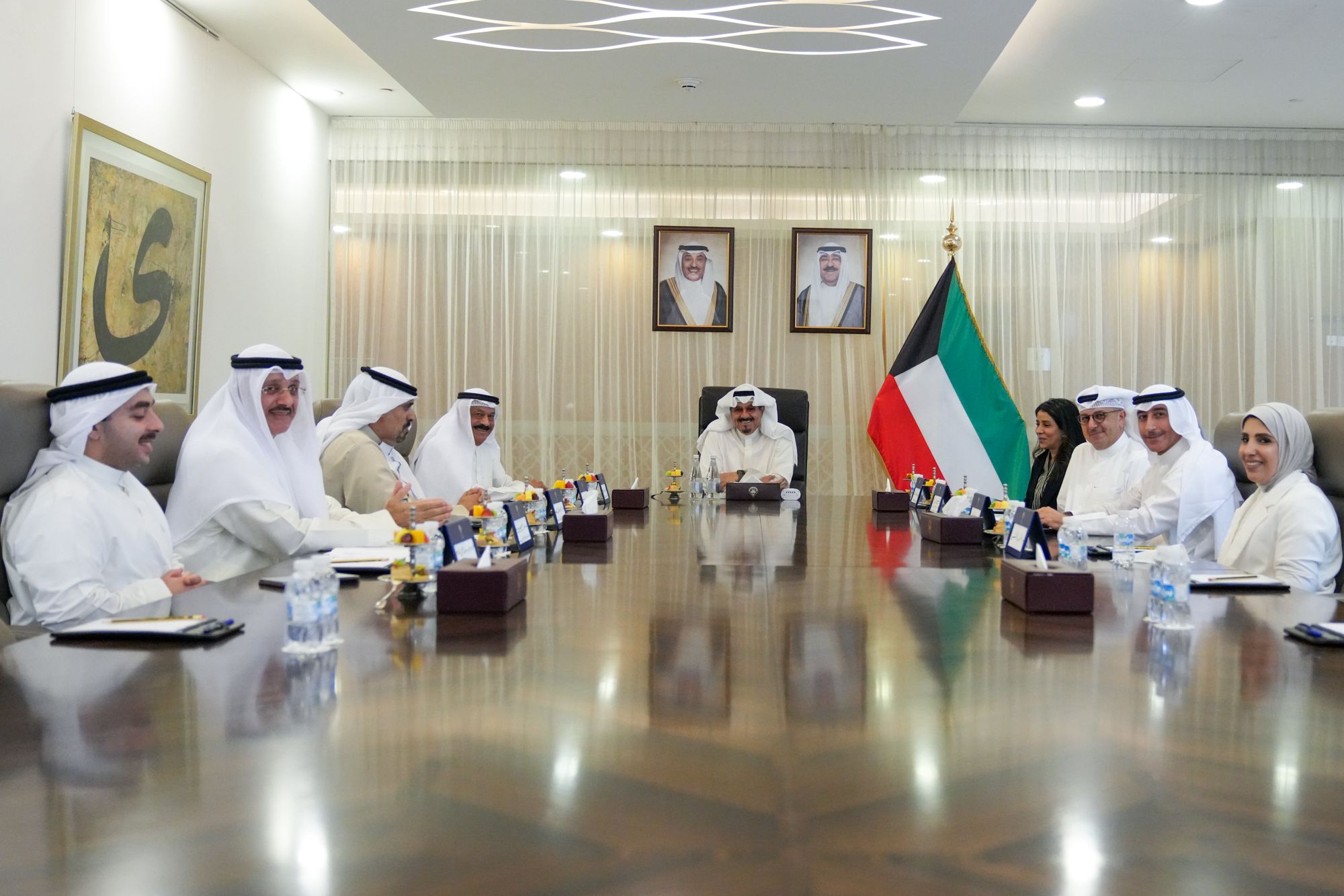 سمو رئيس مجلس الوزراء يترأس الاجتماع الـ34 للجنة الوزارية لمتابعة المشاريع التنموية الكبرى في البلاد