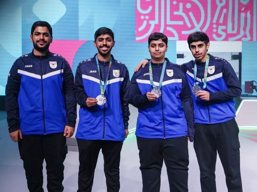 Kuwait's team included Yusuf Al-Mutairi, Abdullah Al-Shammari and Mohammad Al-Mutairi