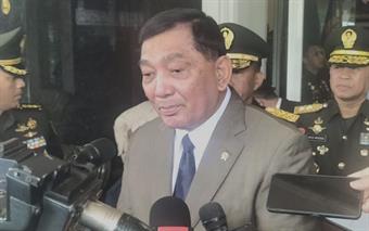 وزير الدفاع الإندونيسي يستعرض مسارين لإرسال قوات حفظ السلام الى قطاع غزة                                                                                                                                                                                  