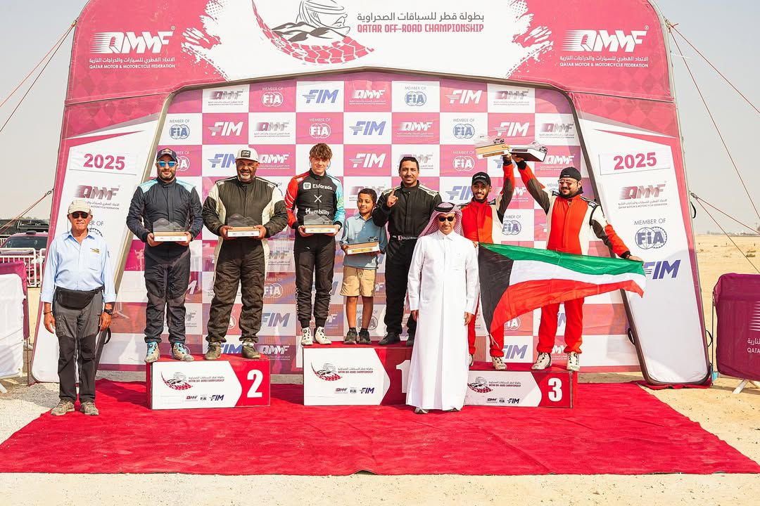 The Kuwaiti champion Dhari Al-Dhafiri