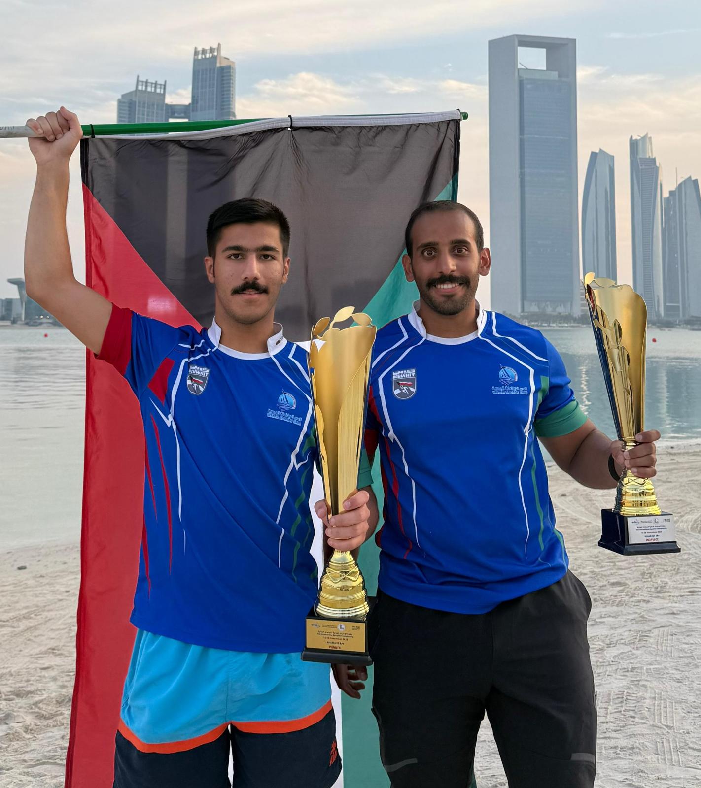 Deux Koweïtiens sur le podium du championnat de Jet Ski des Emirats arabes unis
