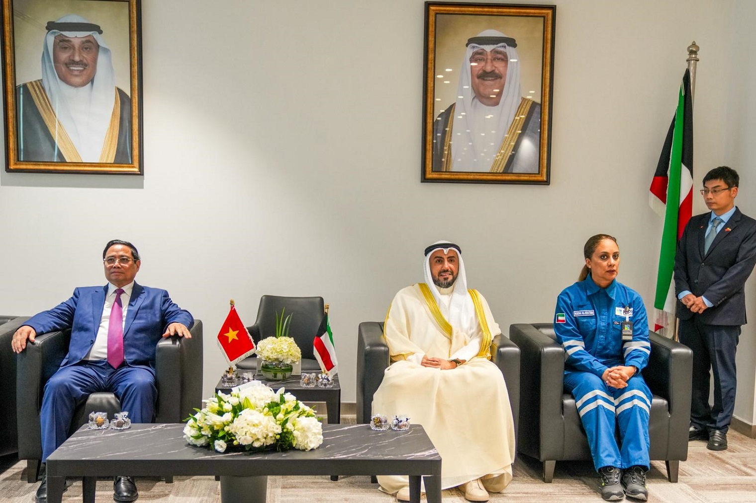 Vietnam PM visits Al-Zour Oil Refinery