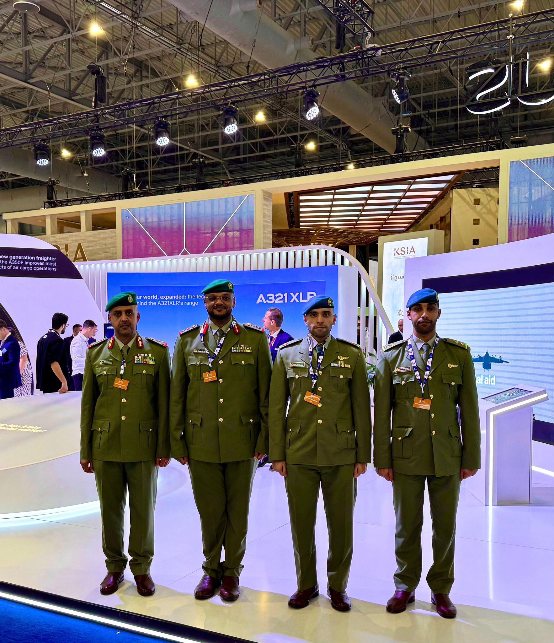 Kuwaiti delegation to the UAE participates in the Dubai Airshow 2025