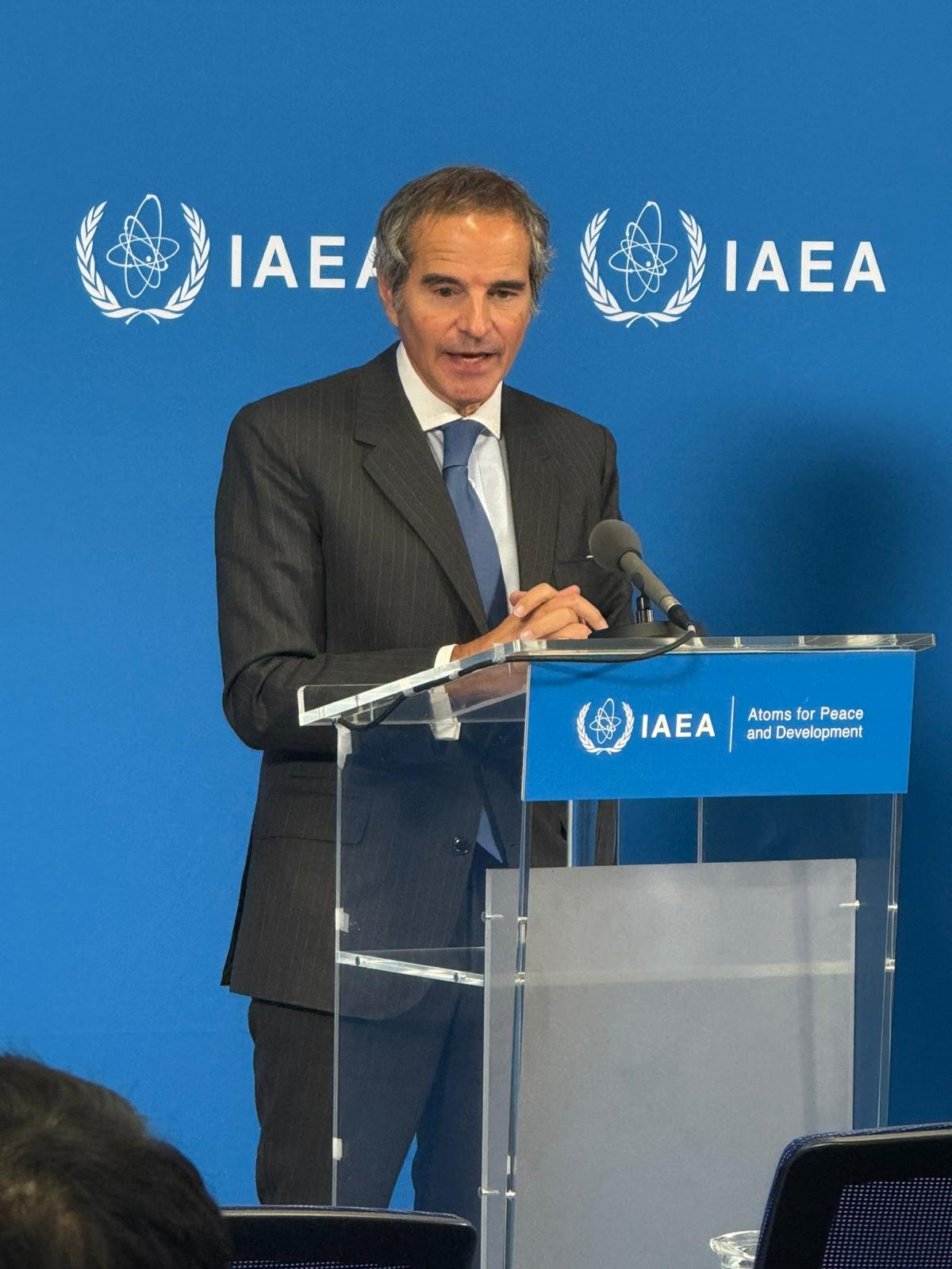 Le directeur général de l’AIEA, Rafael Grossi