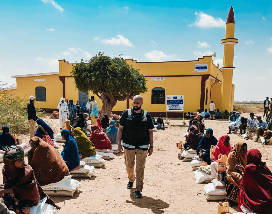 جمعية نماء الخيرية تقدم مساعدات واسعة للنازحين في الصومال
