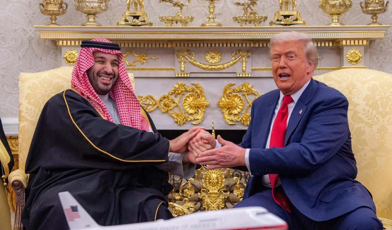 الرئيس الأمريكي دونالد ترامب وولي العهد السعودي محمد بن سلمان
