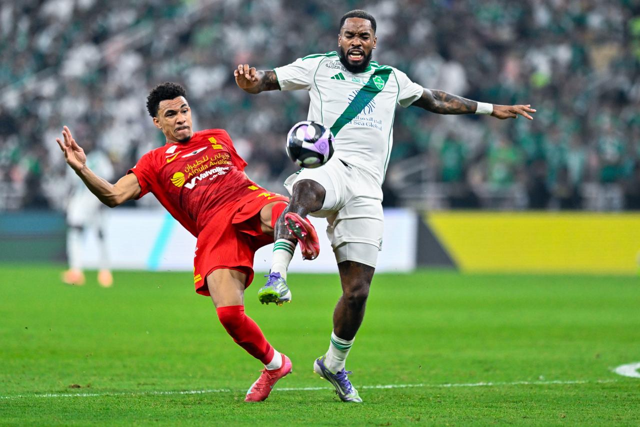 جانب من المباراة