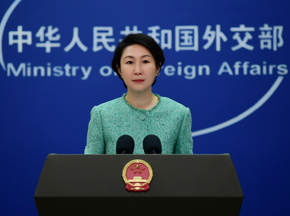المتحدثة باسم وزارة الخارجية الصينية ماو نينغ