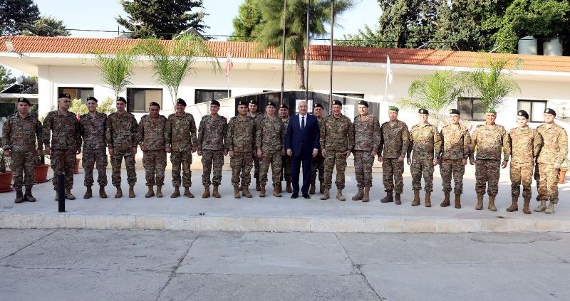 Lebanese president: army firm in defending country's sovereignty
