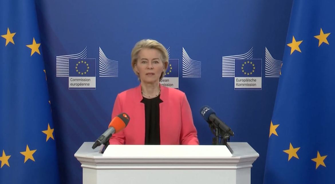 European Commission President Ursula von der Leyen