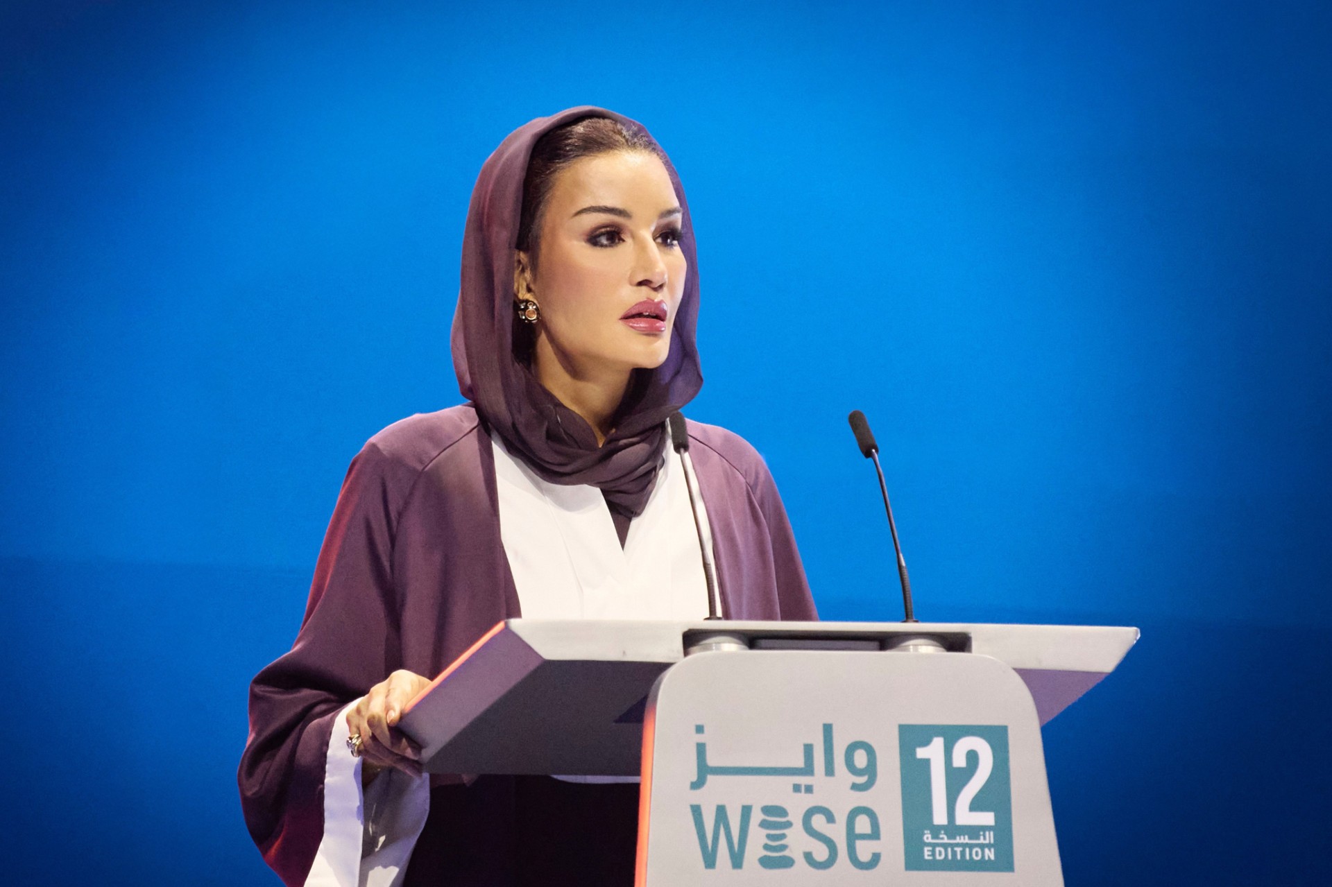 رئيس مجلس إدارة مؤسسة قطر للتربية والعلوم وتنمية المجتمع الشيخة موزا بنت ناصر