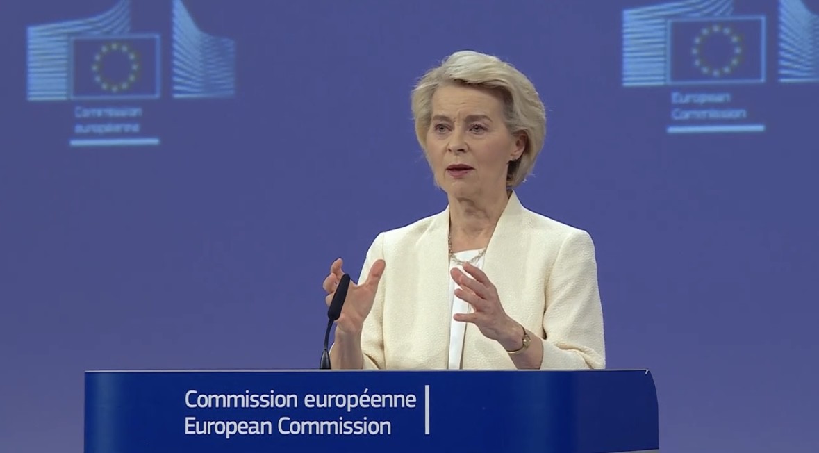 European Commission President Ursula von der Leyen
