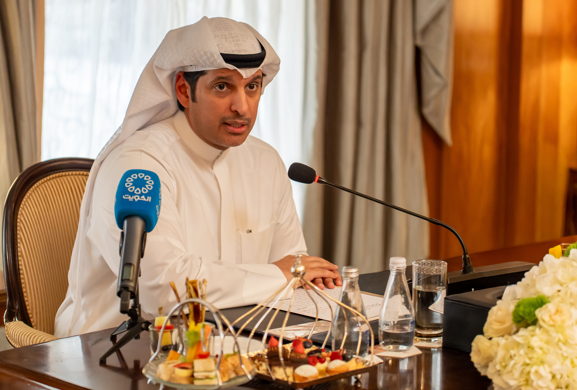 وزير الإعلام والثقافة وزير الدولة لشؤون الشباب عبدالرحمن المطيري