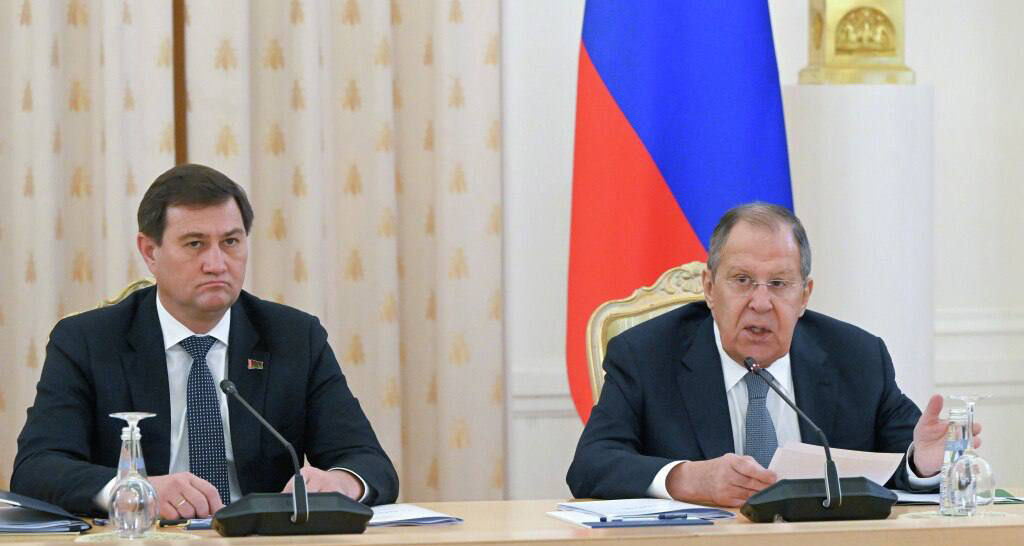 وزير الخارجية الروسي ونظيره البيلاروسي