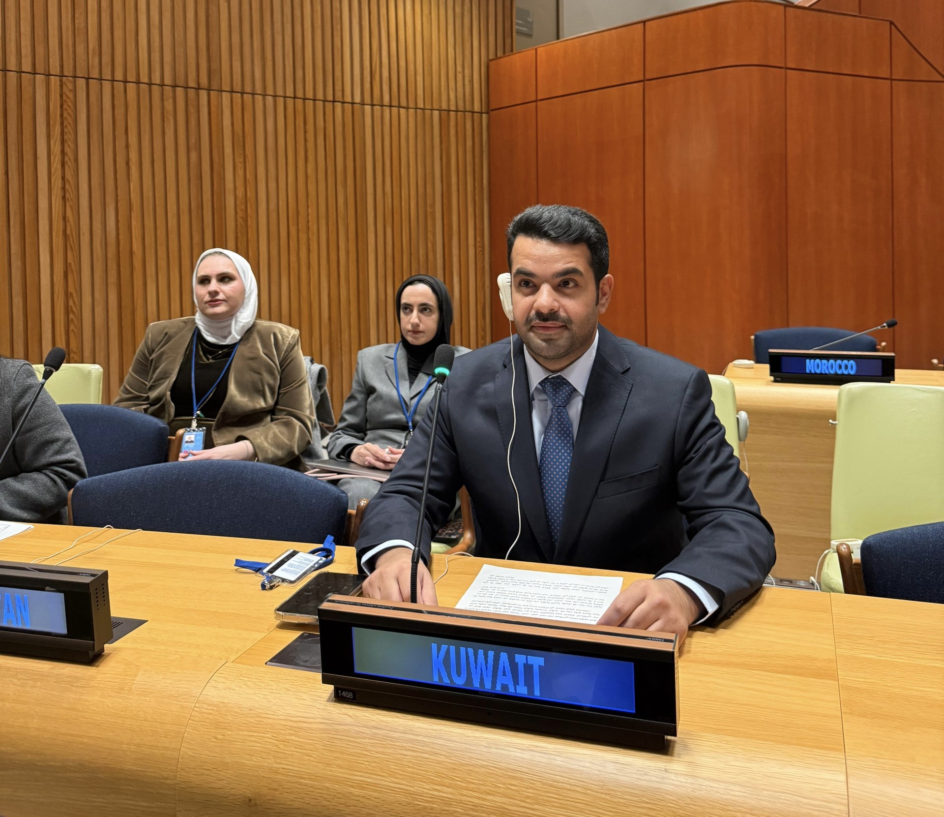 Le procureur adjoint et membre du bureau technique, Fahad Al-Mutairi