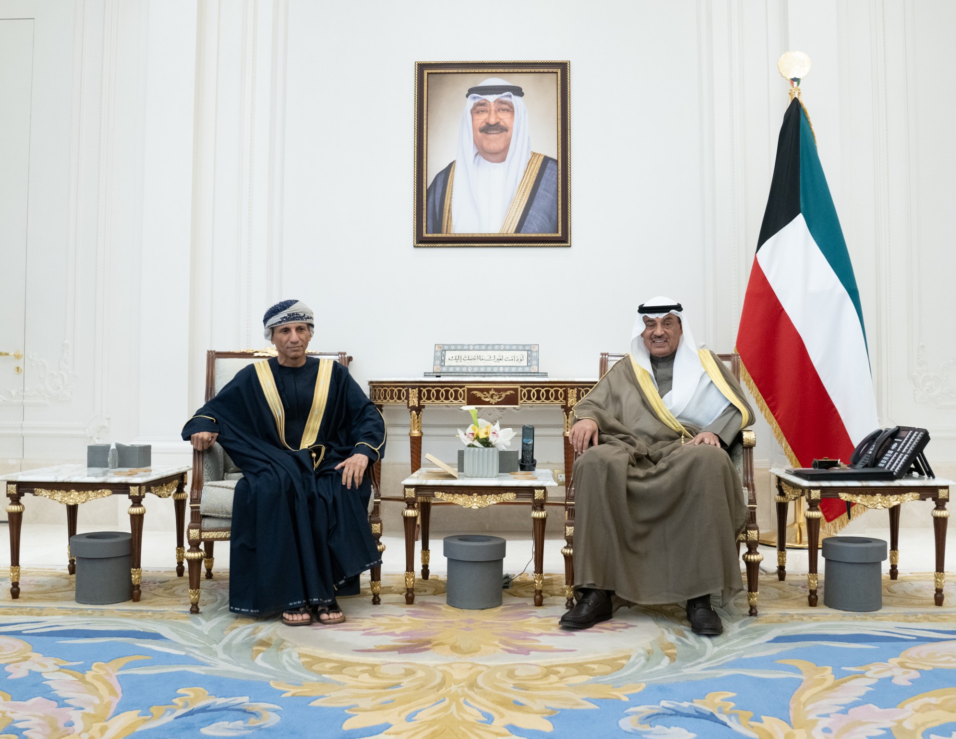 His Highness the Crown Prince receives UN Secretary-General for Iraq and Head of United Nations Assistance Mission for Iraq