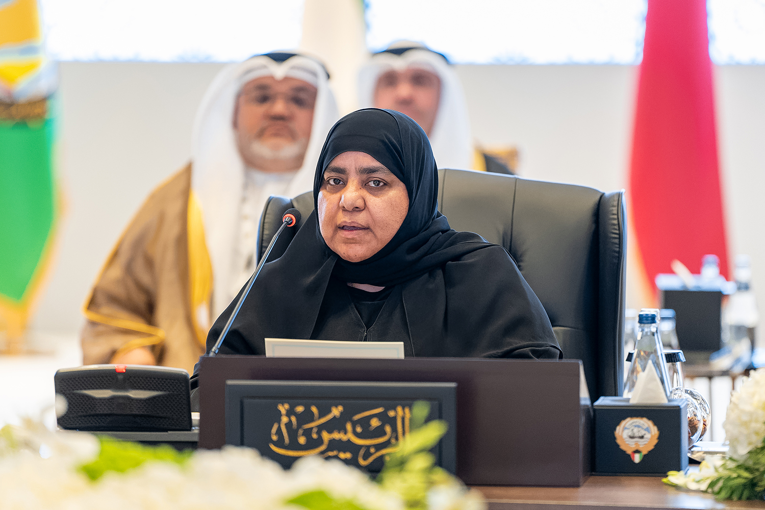 نائب رئيس اللجنة الوطنية الدائمة لمكافحة الاتجار بالأشخاص وتهريب المهاجرين وكيل وزارة العدل بالتكليف عواطف السند