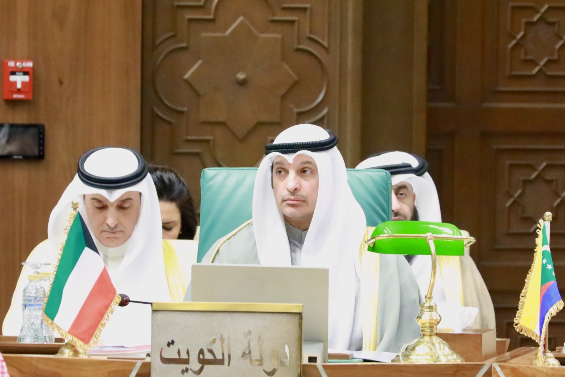 Minister of Information, Culture and Minister of State for Youth Affairs at the 55th session of the Council of Arab Information Ministers