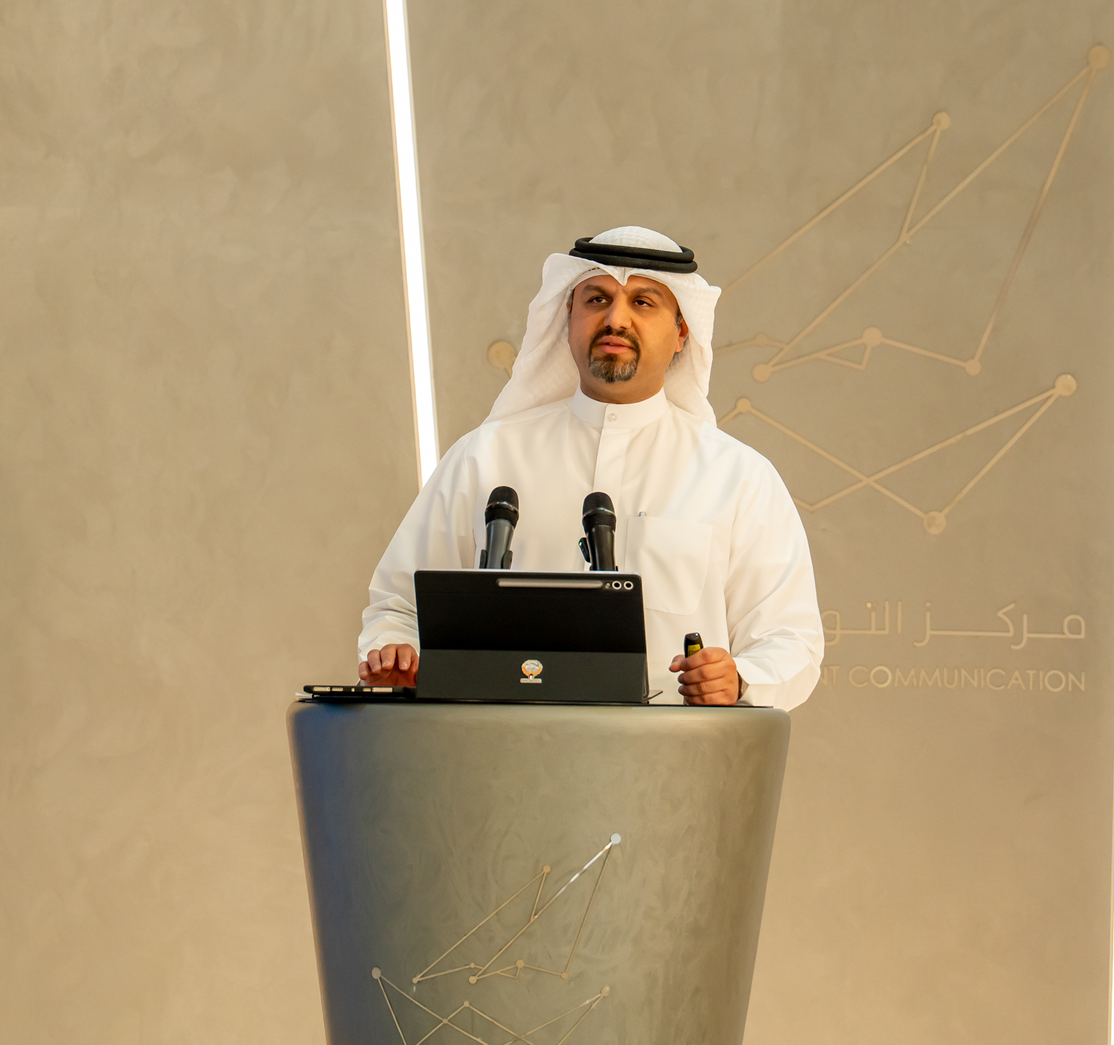 المتحدث الرسمي باسم وزارة الأشغال العامة المهندس أحمد الصالح