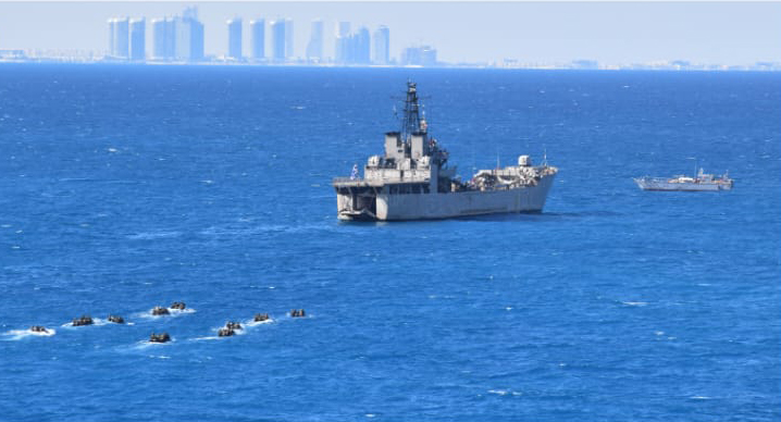 فعاليات المرحلة الرئيسية للتدريب المشترك (ميدوزا - 14)