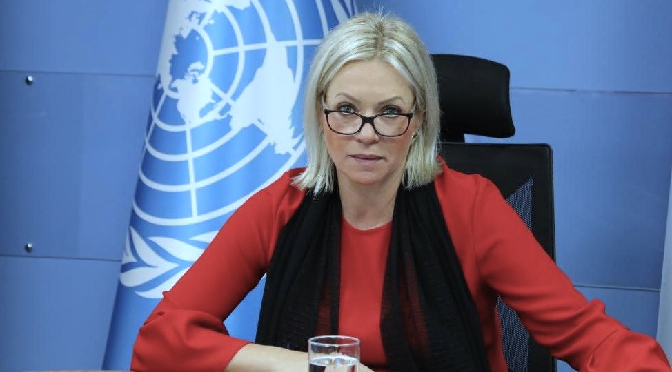 La coordinatrice spéciale des Nations unies au Liban, Jeanine Hennis-Plasschaert.