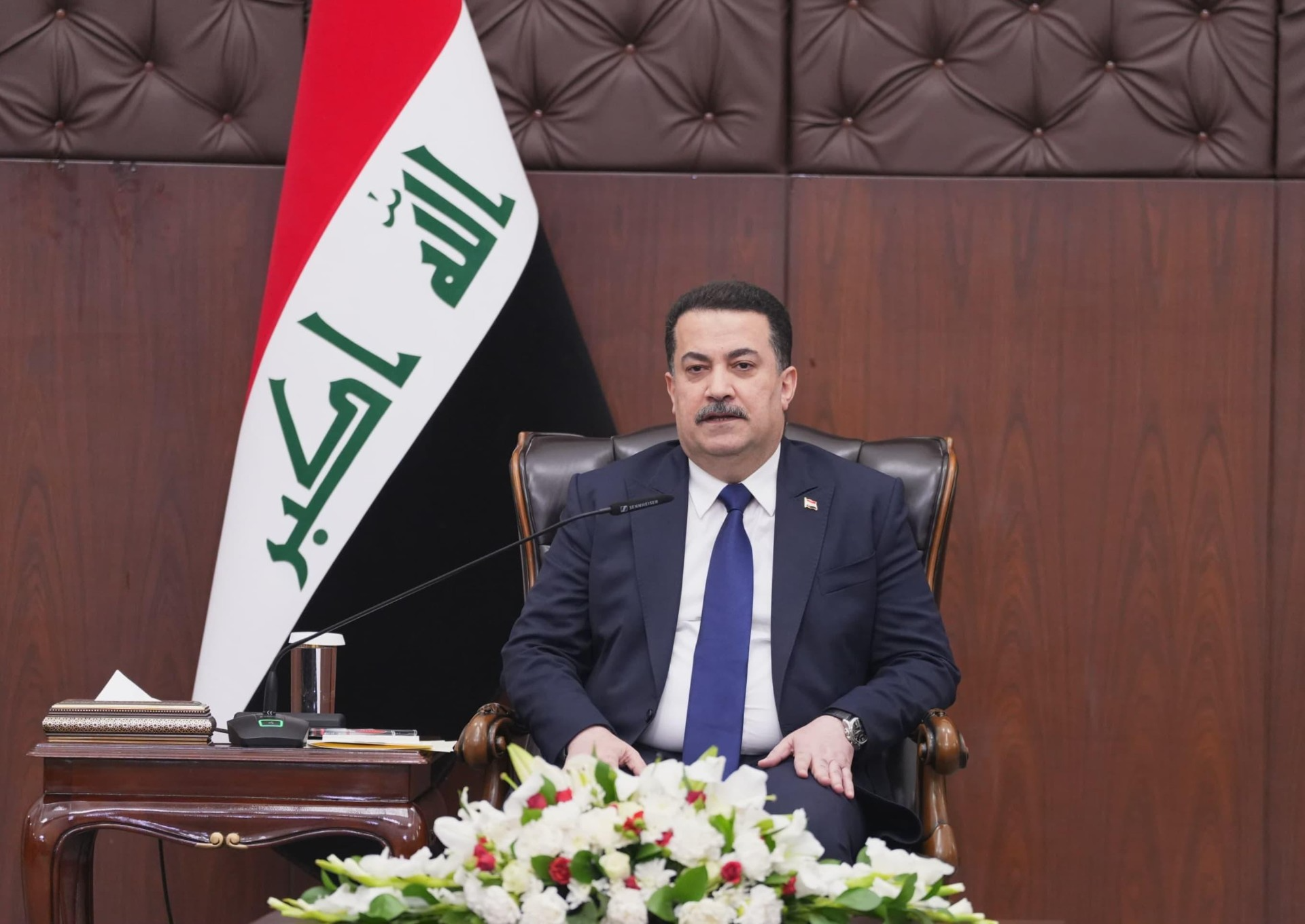 رئيس الوزراء العراقي محمد السوداني