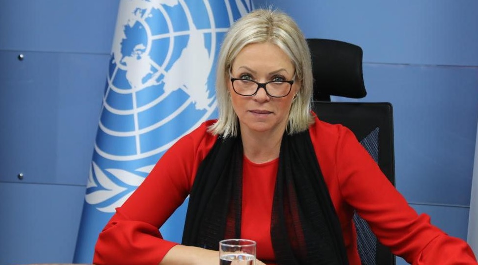 المنسقة الخاصة للأمم المتحدة في لبنان جينين هينيس بلاسخارت