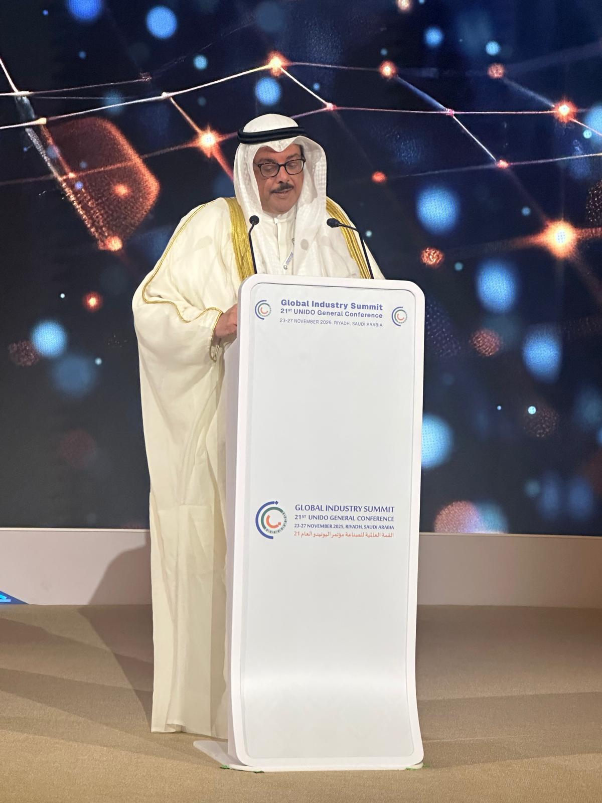 Acting Director General of Kuwait's Public Authority for Industry (PAI) Shamlan Al-Juhaidli