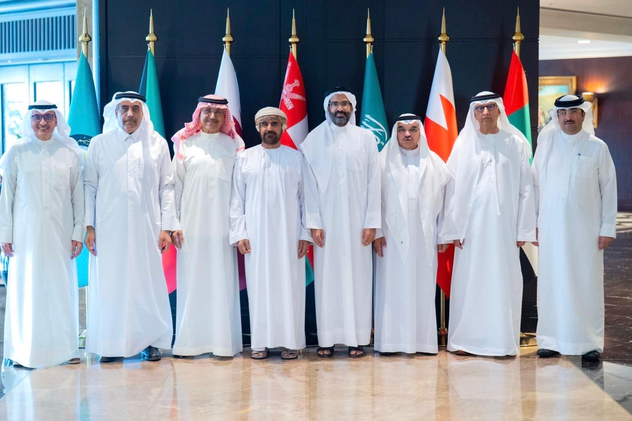 أعضاء لجنة صياغة قرارات وتوصيات الدورة الـ166 للمجلس الوزاري الخليجي