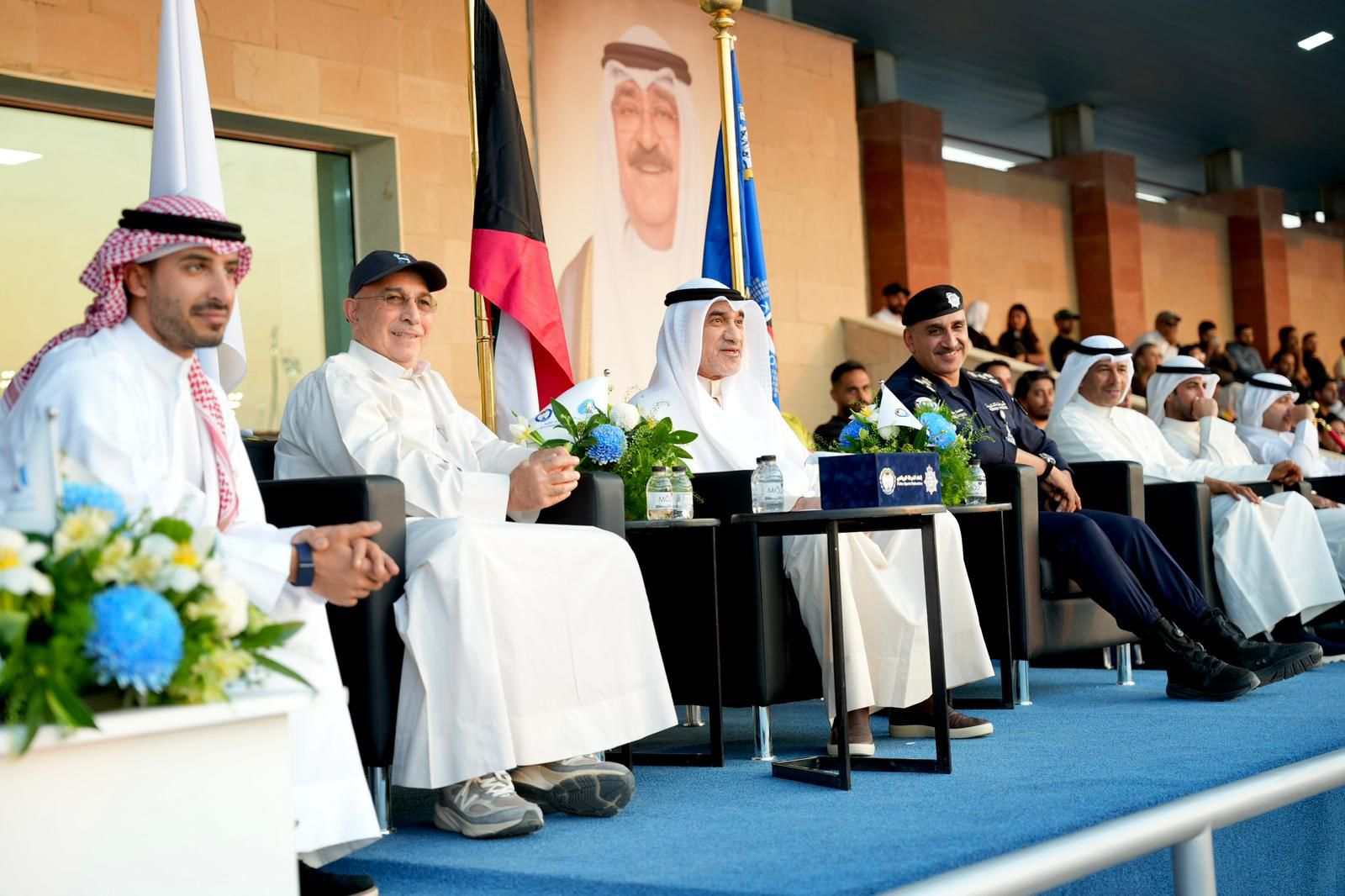 First Deputy Min, Minister of Interior tours equestrian, shooting ranges