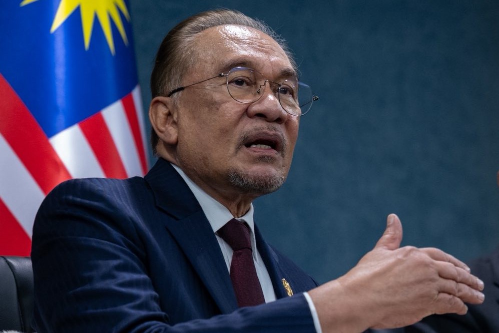رئيس وزراء ماليزيا أنور إبراهيم
