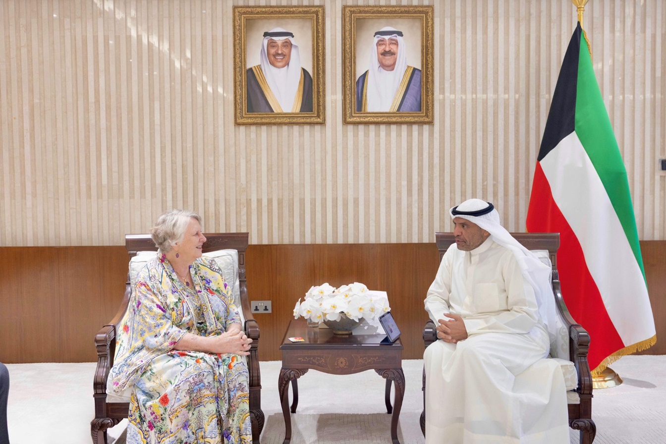 Foreign Minister meets GFATM chief