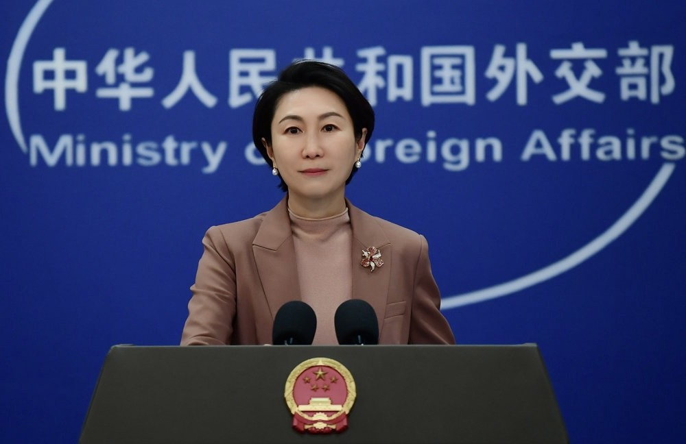 Chinese Foreign Ministry spokesperson Mao Ning