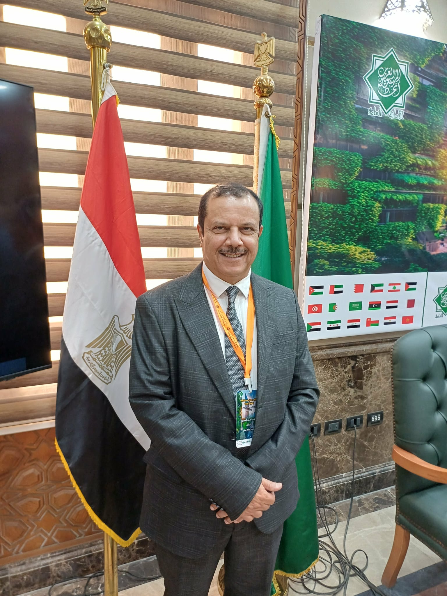 رئيس اللجنة الفنية بإتحاد المكاتب الهندسية والدور الاستشارية الكويتية المهندس ناصر المطيري