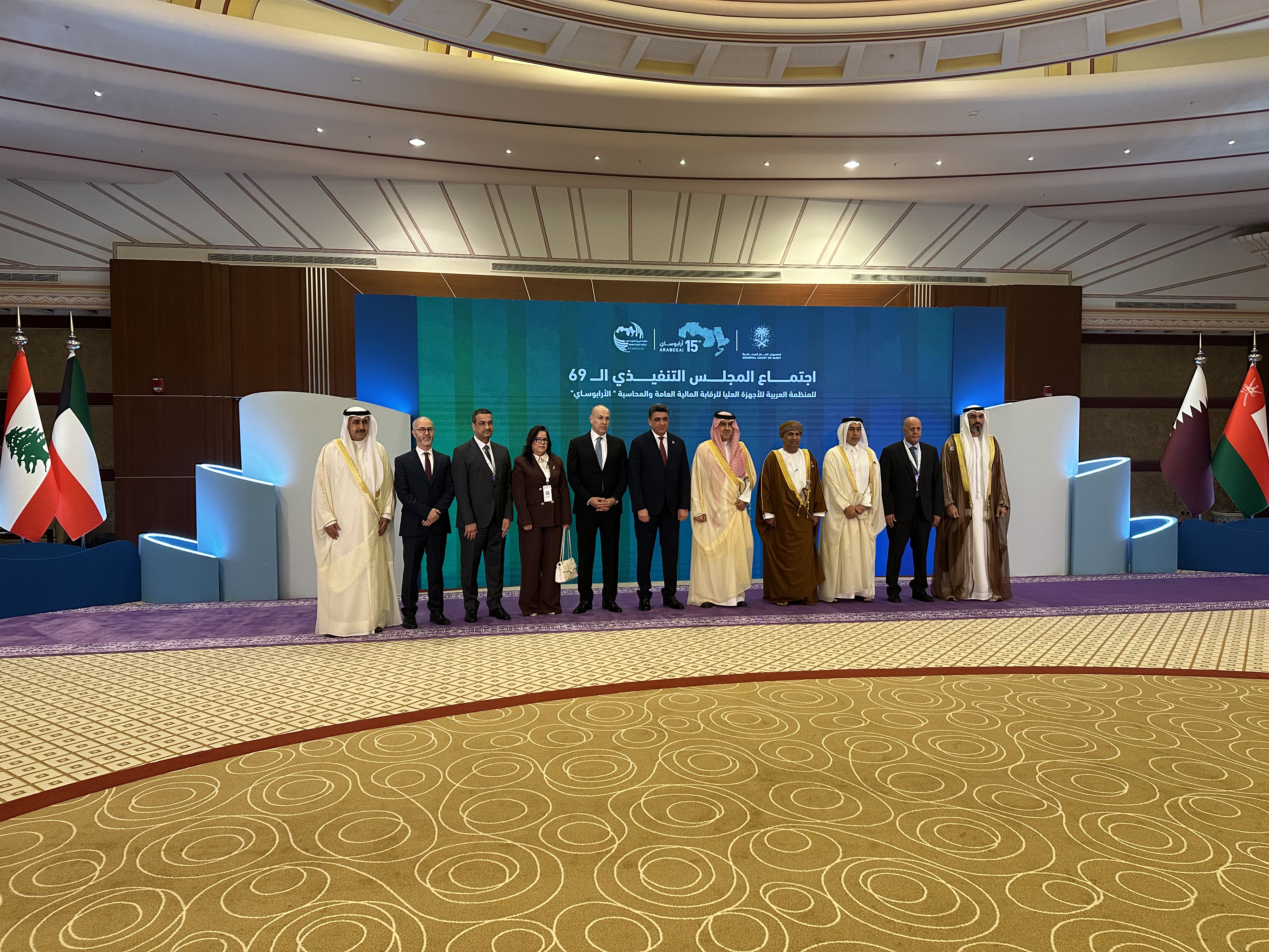 صورة جماعية للمشاركين باجتماع المجلس التنفيذي ل(الأرابوساي)