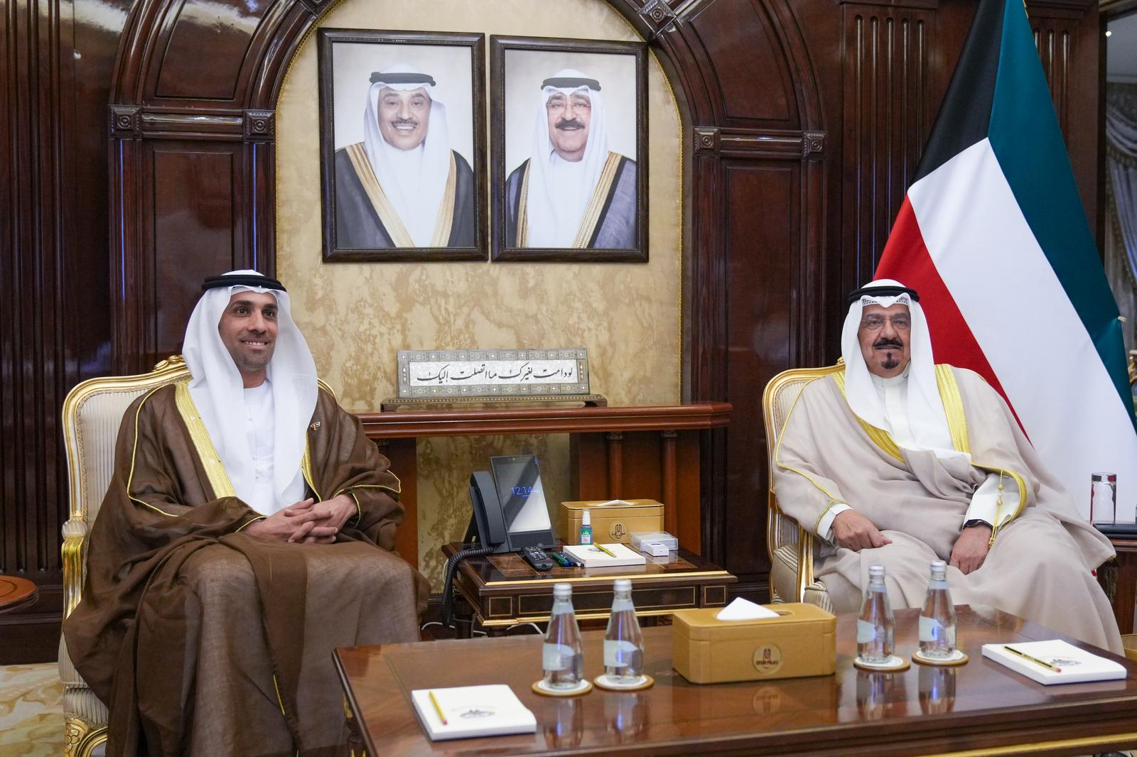 His Highness the Prime Minister receives Director General of the Mohammad Bin Rashid Space Centre in the United Arab Emirates