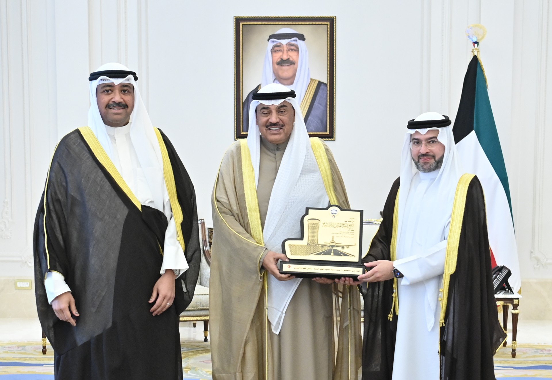 His Highness the Crown Prince receives Defense Minister and Head of the Public Authority for Civil Aviation